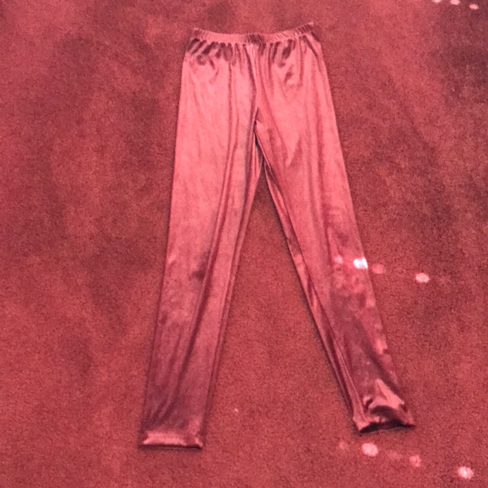 velvet leggings
